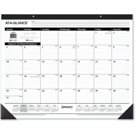 AT-A-GLANCE AT-A-GLANCE Ruled Desk Pad, 24 x 19, 2022 SK3000